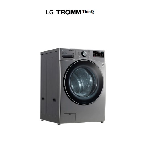 LG 트롬 드럼세탁기 TROMM ThinQ F21VDA 21kg 모던스테인레스 3-5년의무사용