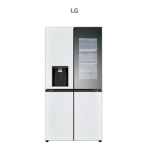 LG 노크온 오브제컬렉션 얼음정수기냉장고 820L 800리터냉장고 W824MWW472 약정5년
