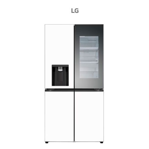 LG 노크온 오브제컬렉션 얼음정수기냉장고 820L 800리터냉장고 W824GWW472 약정5년